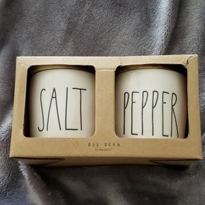 Rae Dunn salt & pepper